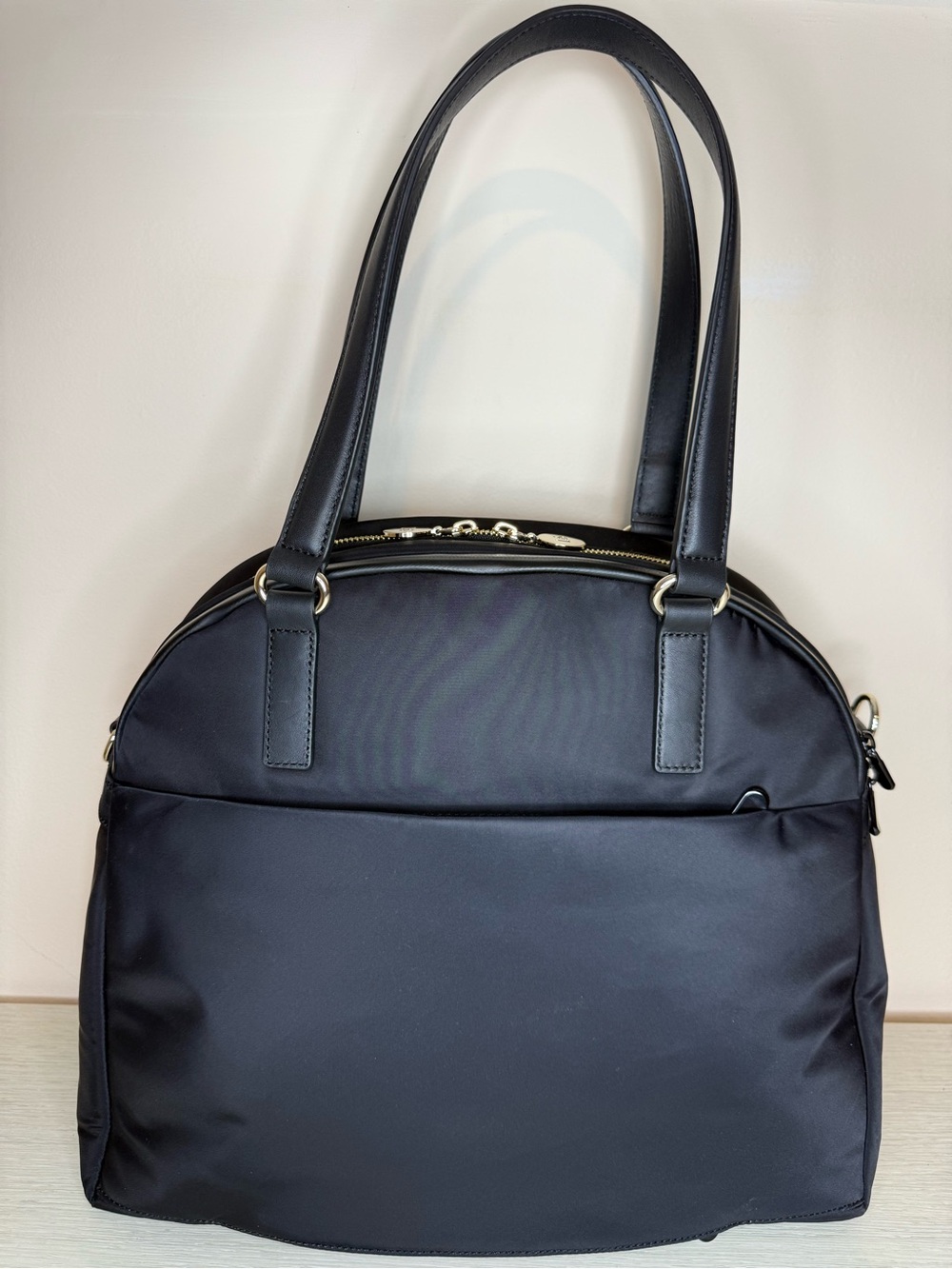 Lo & Sons - The O.G. 2 Large - Black Exterior / Gold Hardware / Grey Interior